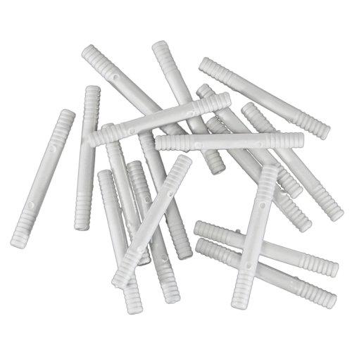 Rubber-Cal Rubber-Cal "Eco-Safety" Interlocking Playground Tiles - 2.50 x 19.5 x 19.5 inch - 4 Pack - 11 Square Feet Coverage - Black (04-126-CO-4pk)