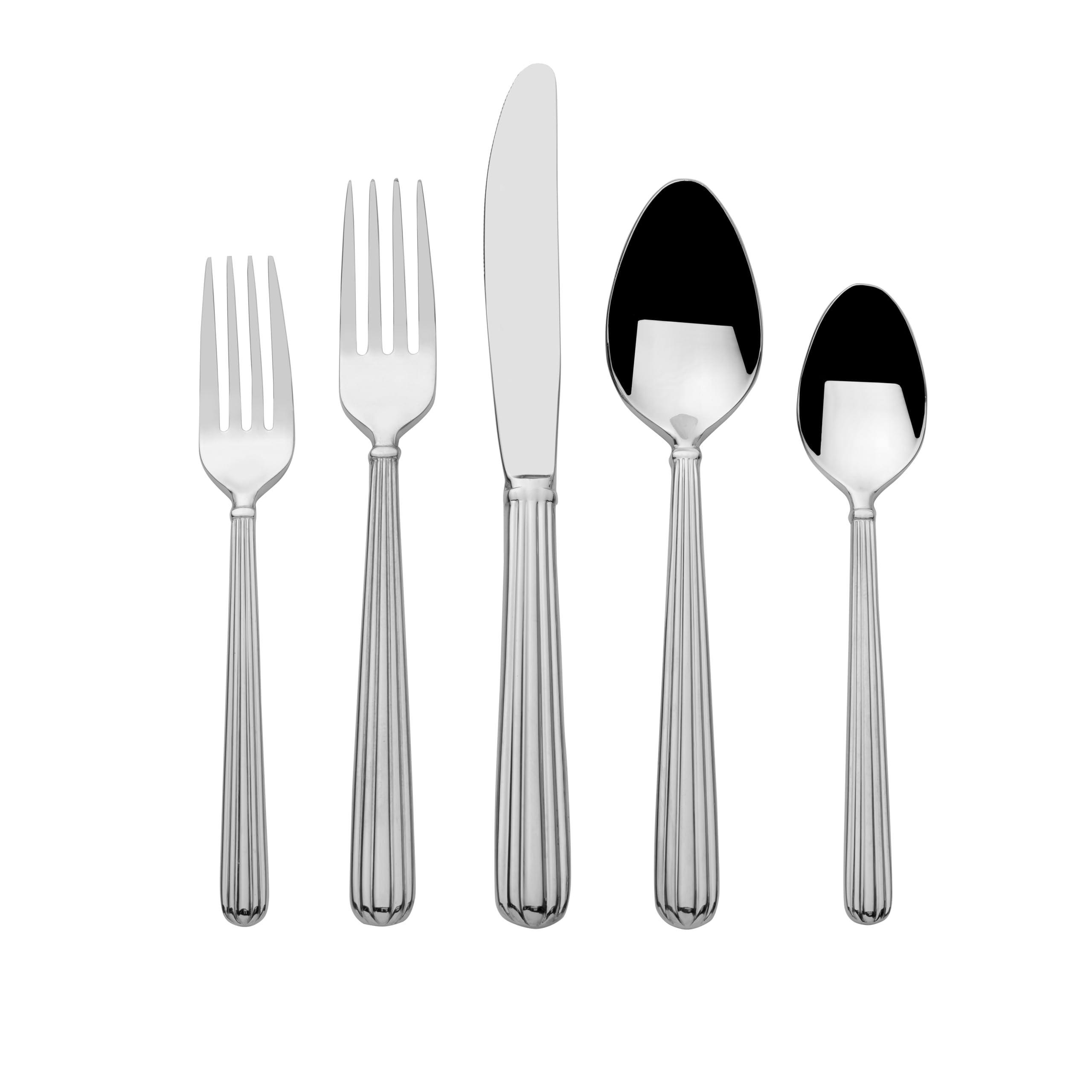 Mikasa Mikasa Italian Countryside Stainless Steel Flatware, 20-Piece Set