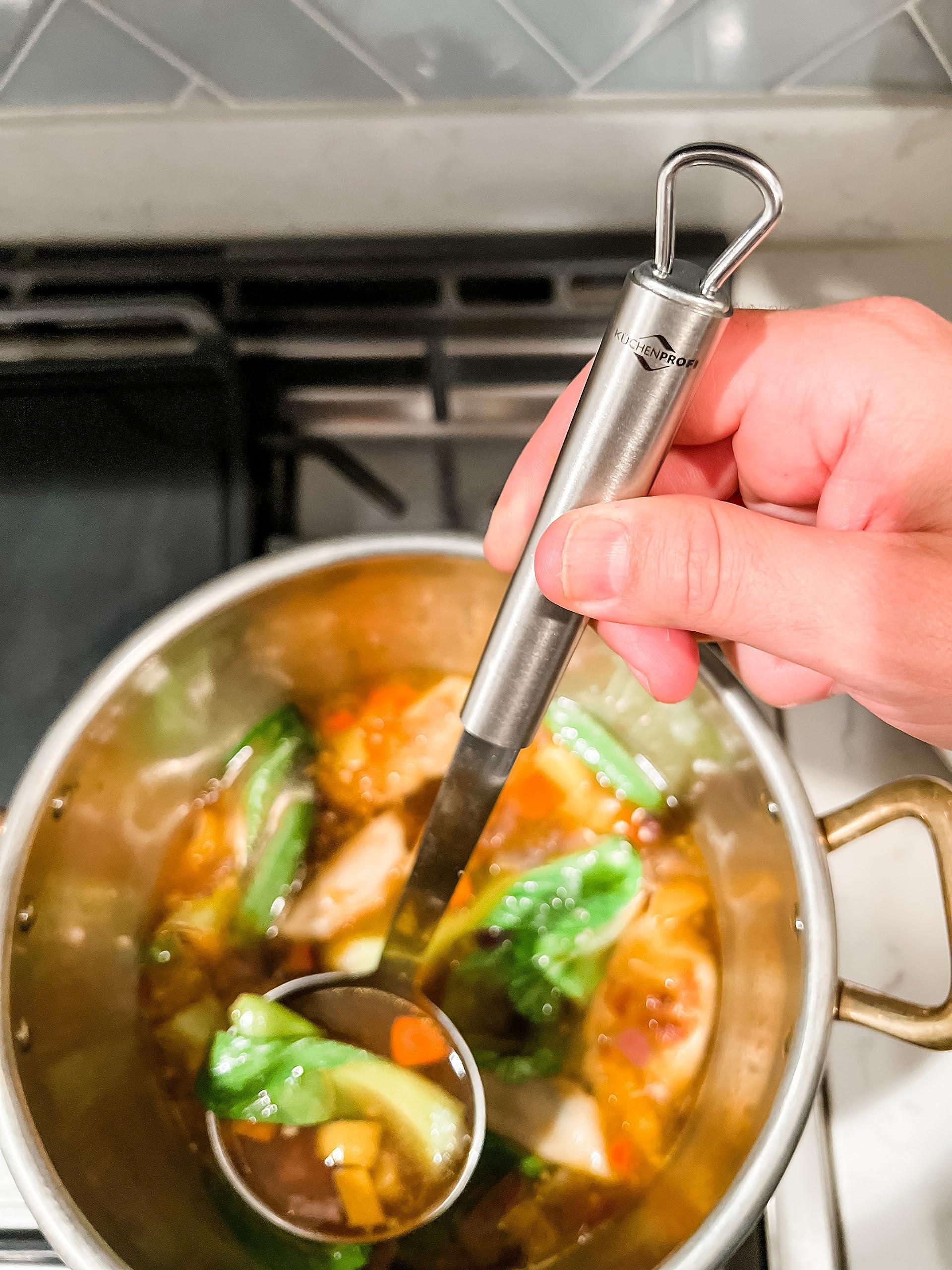 Küchenprofi Küchenprofi K1215002800 Parma Soup Ladle, 12.5", Silver