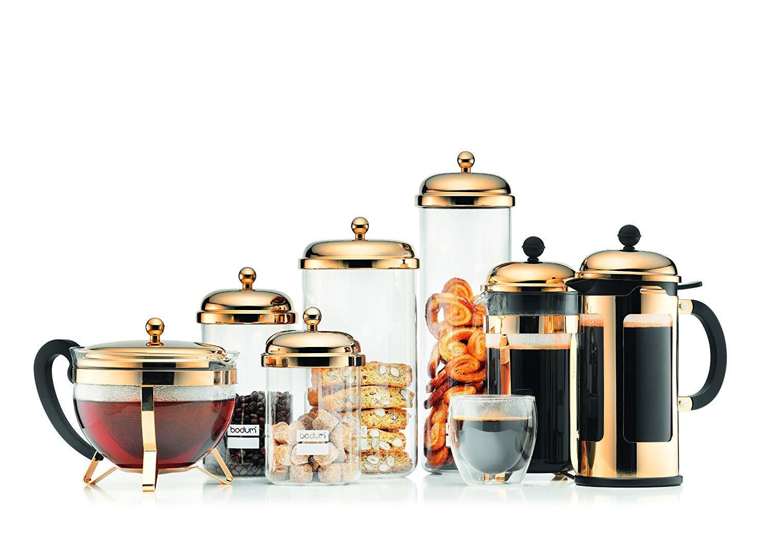 Bodum Bodum, Chambord Locking Lid French Press Spoutless Spare Carafe, 51 Oz, Transparent