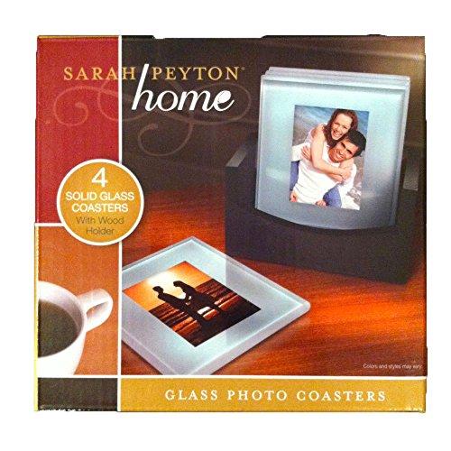 Sarah Peyton Sarah Peyton Home Glass Photo Coasters, set of 4