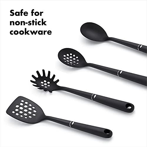 OXO OXO Good Grips 4-Piece Nylon Tool Set, 2.3, Black