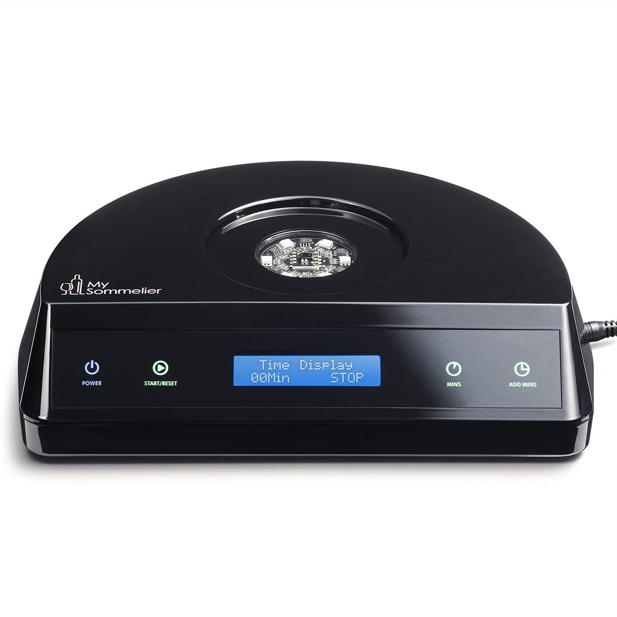 HUMBEE Chef HUMBEE Chef My Sommelier Electric Wine Aerating Decanter, Black -