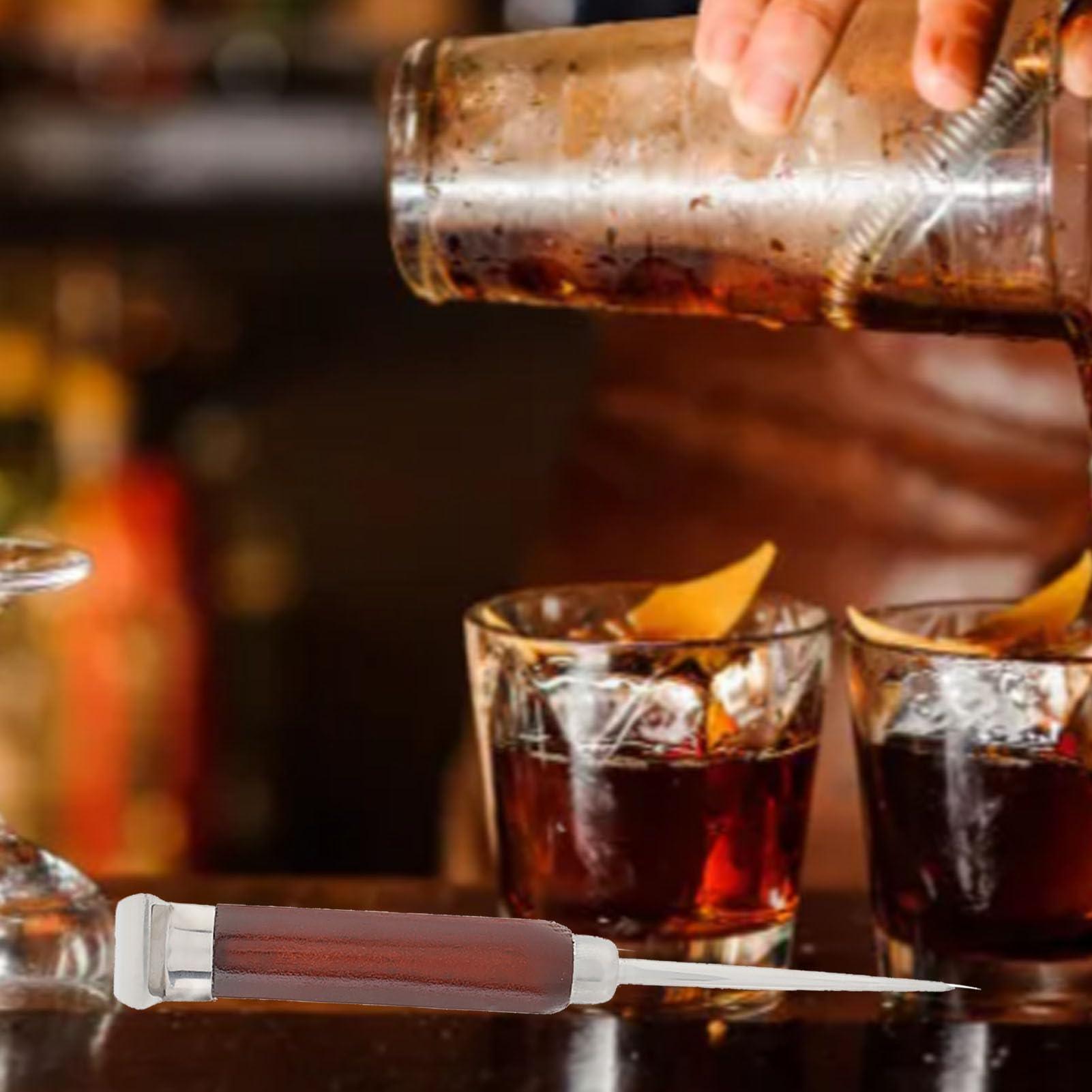 Jwthee Ice Picks for Breaking Ice, Ice Picks for Ice Fishing Ice Hammer Ice Chipper Tool Ice Breaker Tool with Safety Handle Ice Picks for Kitchen Bars Bartender Best Ice Carving Tools