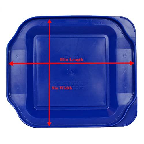 Pyrex Pyrex 222-PC 2qt Blue Lid (2-Pack)