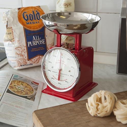 DULTON Dulton BSK8504 American Kitchen Scale, 2.2 lbs (1 kg), Saxophone 100-061 Body: Steel, Plate: Stainless Steel, China