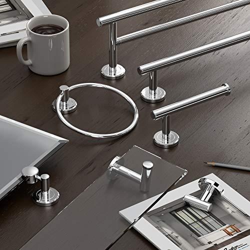 Gatco Gatco 1433C Latitude II Paper Towel Holder, Chrome | Wall Mount Kitchen, Bathroom Paper Towel Holder