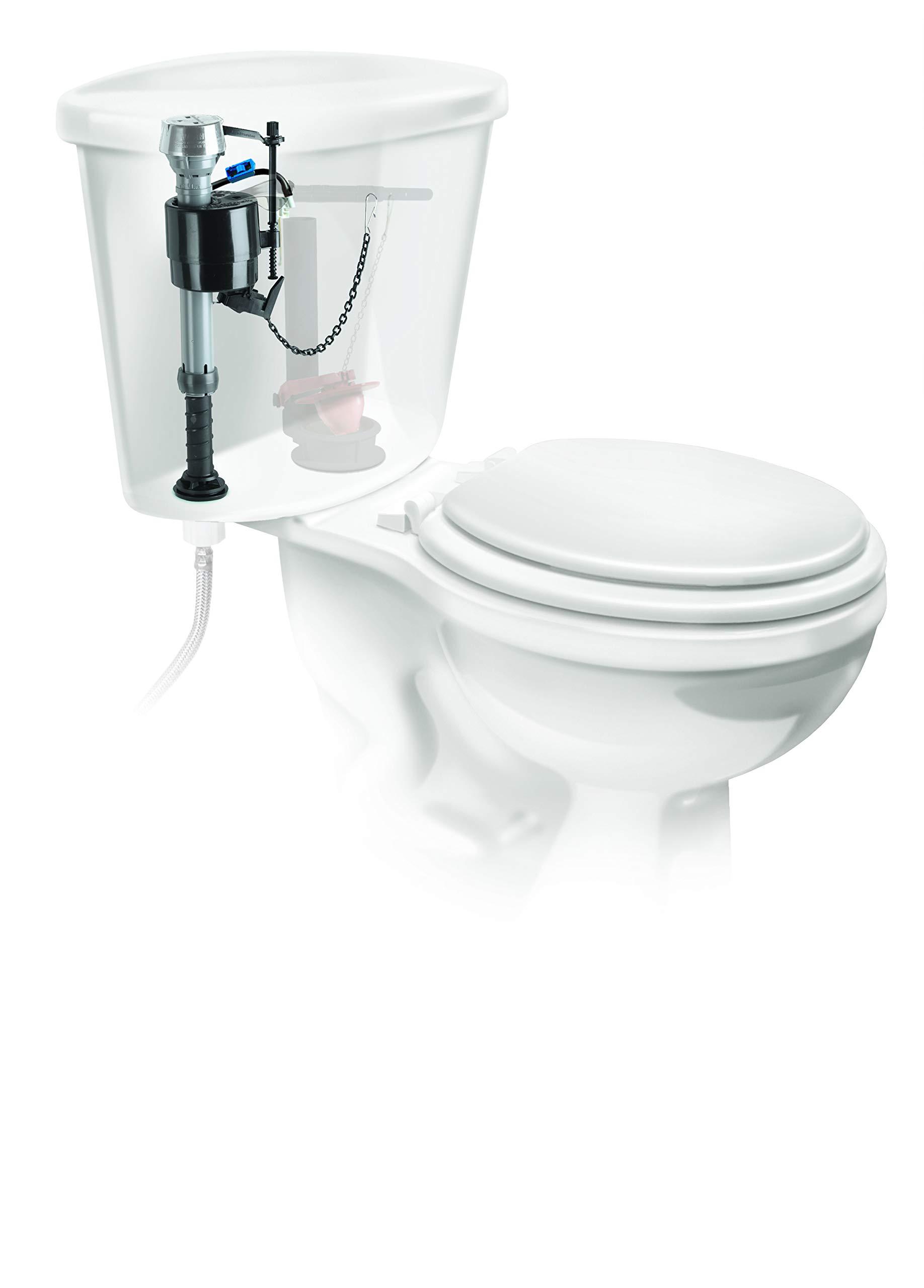 Fluidmaster Fluidmaster 400LS Leak Sentry Pro Fill Valve , Black (Pack of 2)