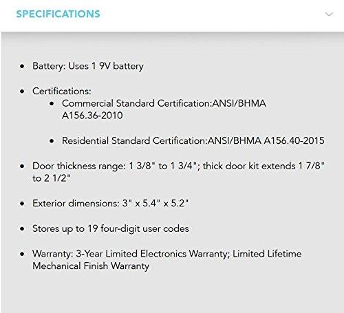 SCHLAGE SCHLAGE BE375 CAM 716 Camelot Touch Deadbolt, Aged Bronze