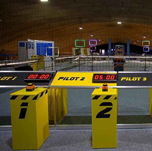 BTBSIGN BTBSIGN 3\'\' Countdown Timer with Wired Button and Remote Drone Racing