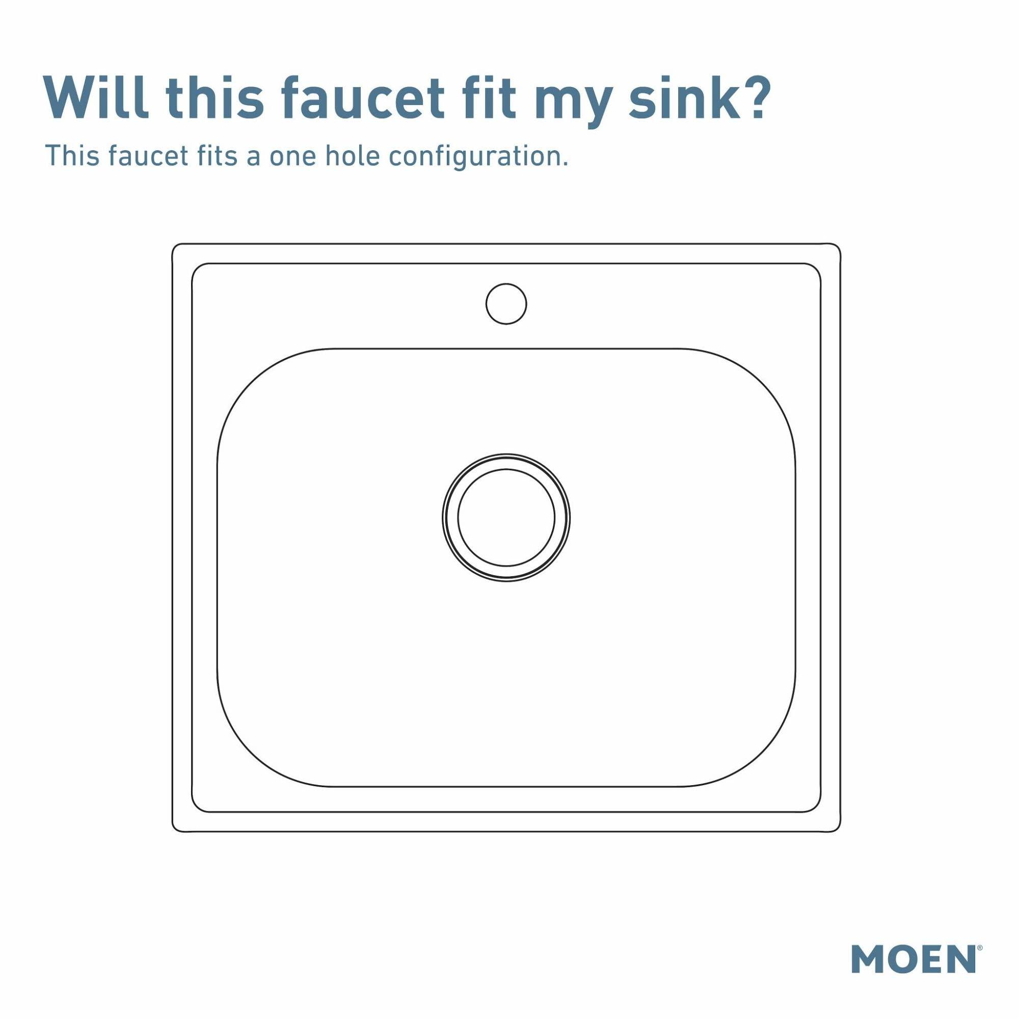Moen Moen Align Spot Resist Stainless Motionsense Two-Sensor Touchless One-Handle High Arc Modern Pulldown Kitchen Faucet with Reflex Docking System, 7565ESRS