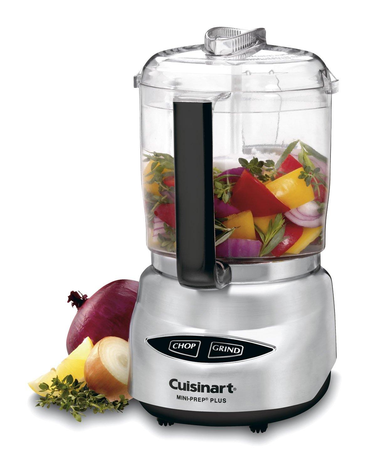 Cuisinart Cuisinart Mini Prep Plus Food Processor, 4 Cup, Brushed Stainless (Shiny)