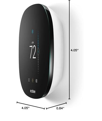 ecobee ecobee EB-STATe3L-01 3 Lite Thermostat, Wi-Fi, Works with Amazon Alexa