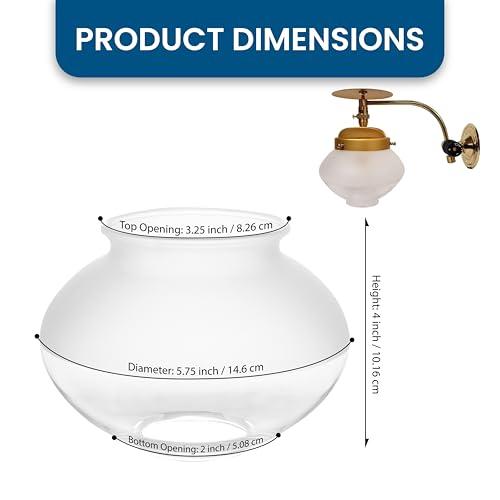 American Mantle American Mantle Replacement Globe for Humphrey/Paulin/M Heater/Falks Gas Lights