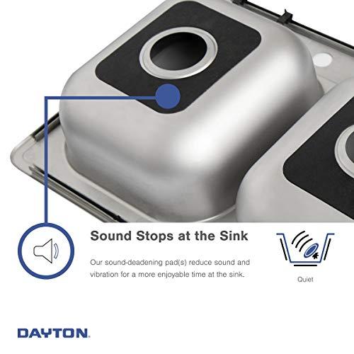 Elkay Elkay DSE233192 Dayton Kitchen Sink, 33 x 19, Elite Satin