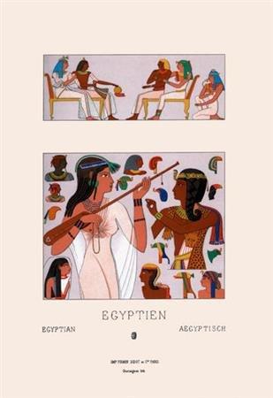 BuyEnLarge Egyptian Headdresses and Hairstyles 20x30 poster