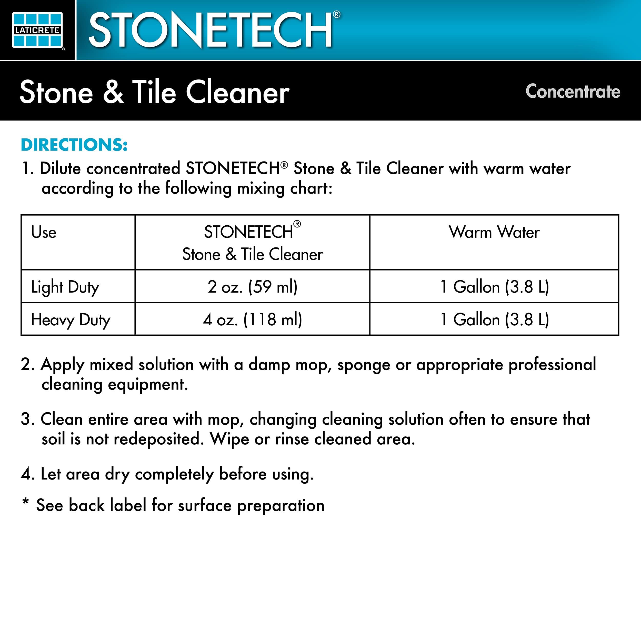 StoneTech STONETECH Stone & Tile Cleaner, 1 Gallon (3.8L) Bottle