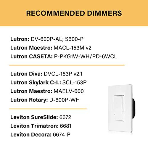 Sigalux Sigalux E12 LED Bulb Candelabra Base 60 watt Chandelier Light Bulbs Dimmable, Flame Tip , 4.5W, 500LM 2700K Soft White, CA10 Candle Light Bulbs, 12 Packs