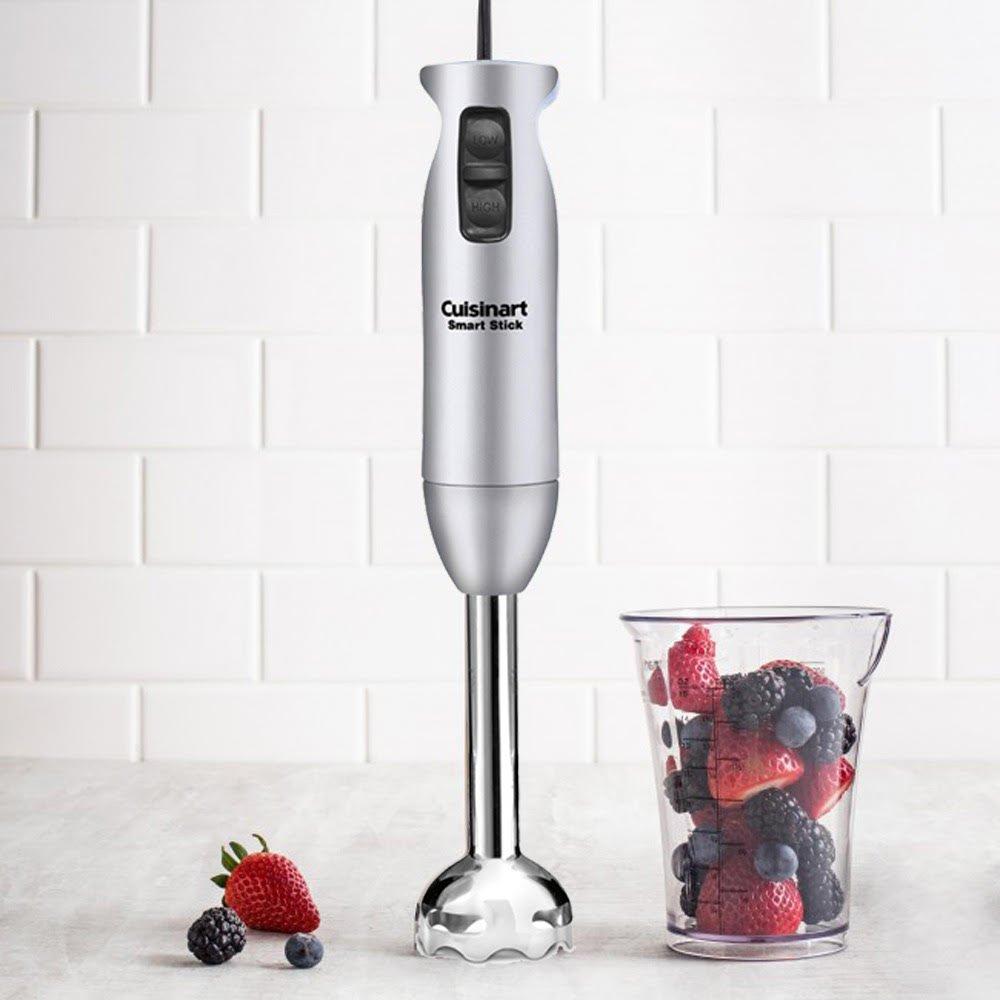 Cuisinart Cuisinart CSB-75BC Smart Stick 200 Watt 2 Speed Hand Blender, Brushed Chrome