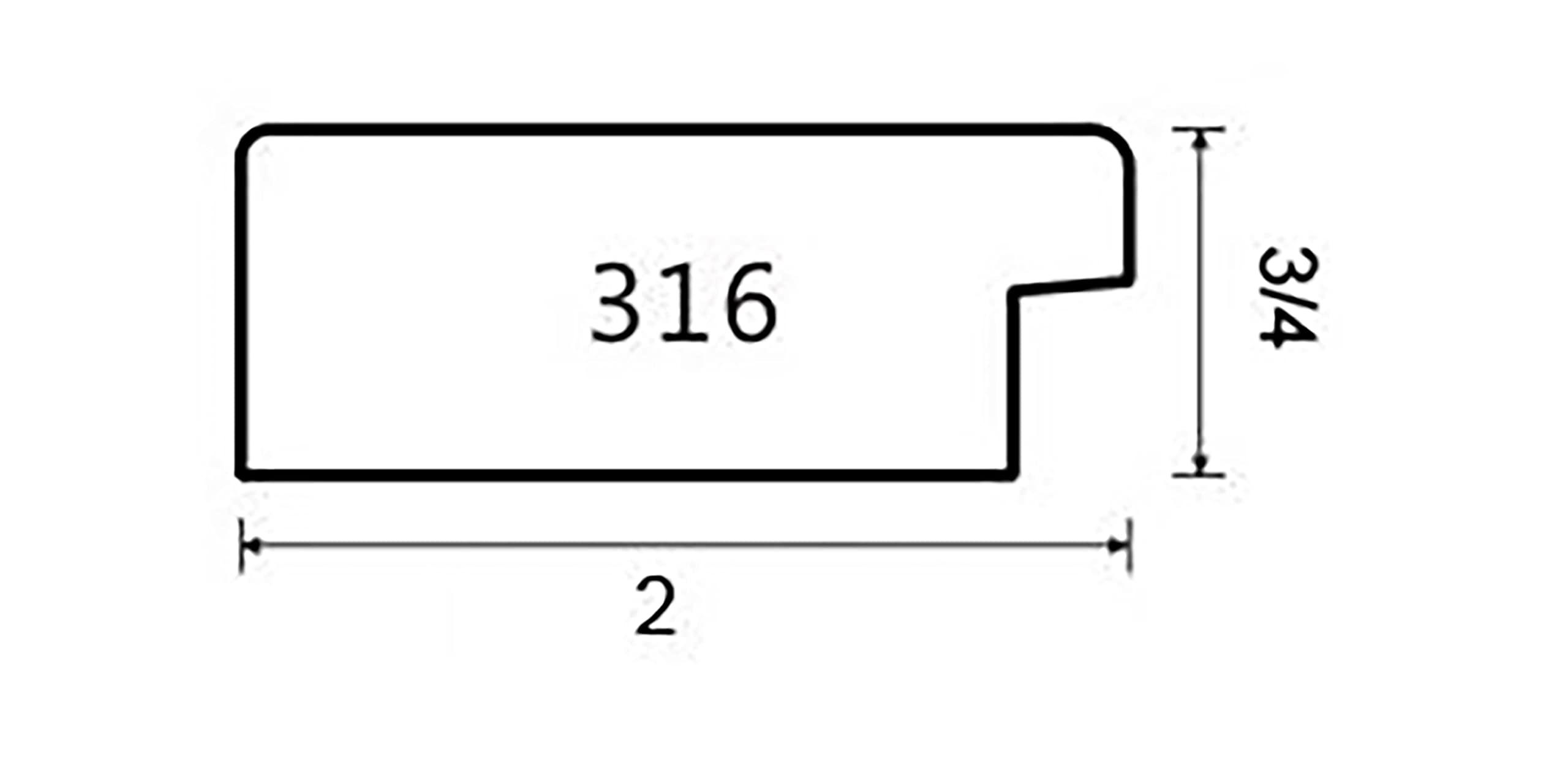 WHOLESALE ARTS AND FRAMES WHOLESALE ARTS AND FRAMES 2\" Polystyrene Decorative Textured Picture Frame - by WholesaleArtsFrames-com. 12x36 316 Series - Light Silver - Made In USA