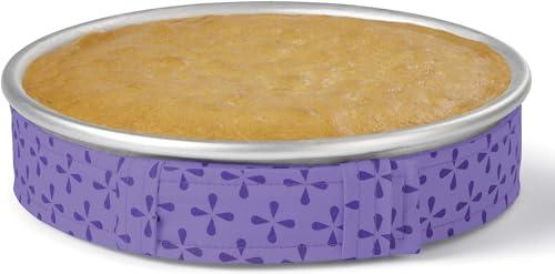 Wilton Wilton Bake-Even Cake Pan Strips - Use Cake Strips on Baking Pans for Evenly Baked Cakes, 6-Piece Set, (2) 35 x 1.5-Inch, (2) 25 x 1.5-Inch and (2) 10 x 1.5-Inch