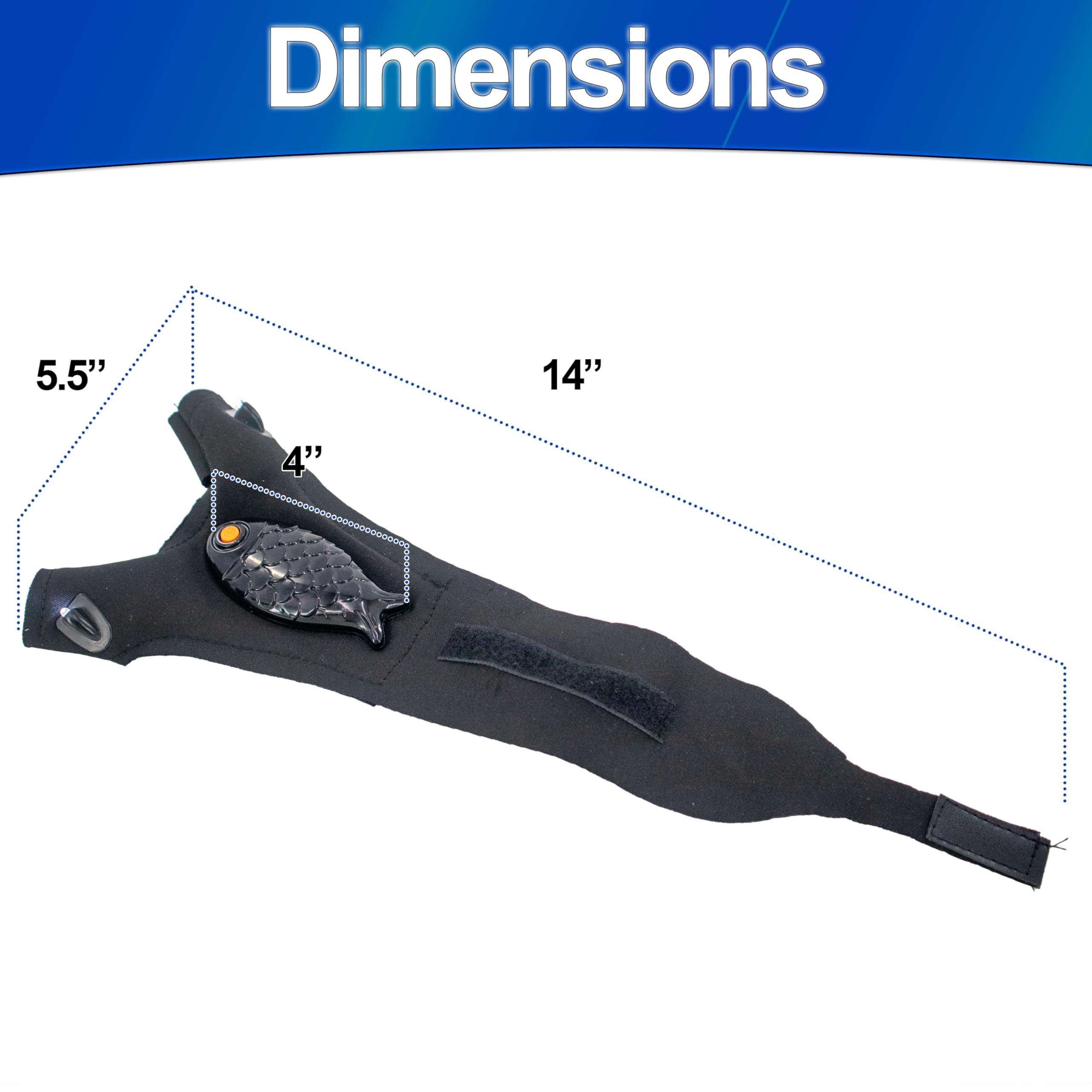 5 STAR SUPER DEALS 5 STAR SUPER DEALS LED Flashlight Finger Gloves - USB Rechargeable, Hands-Free, Comfortable Waterproof Finger Light Gloves for Mechanics, Outdoor Work, Fishing Gloves and More (1)