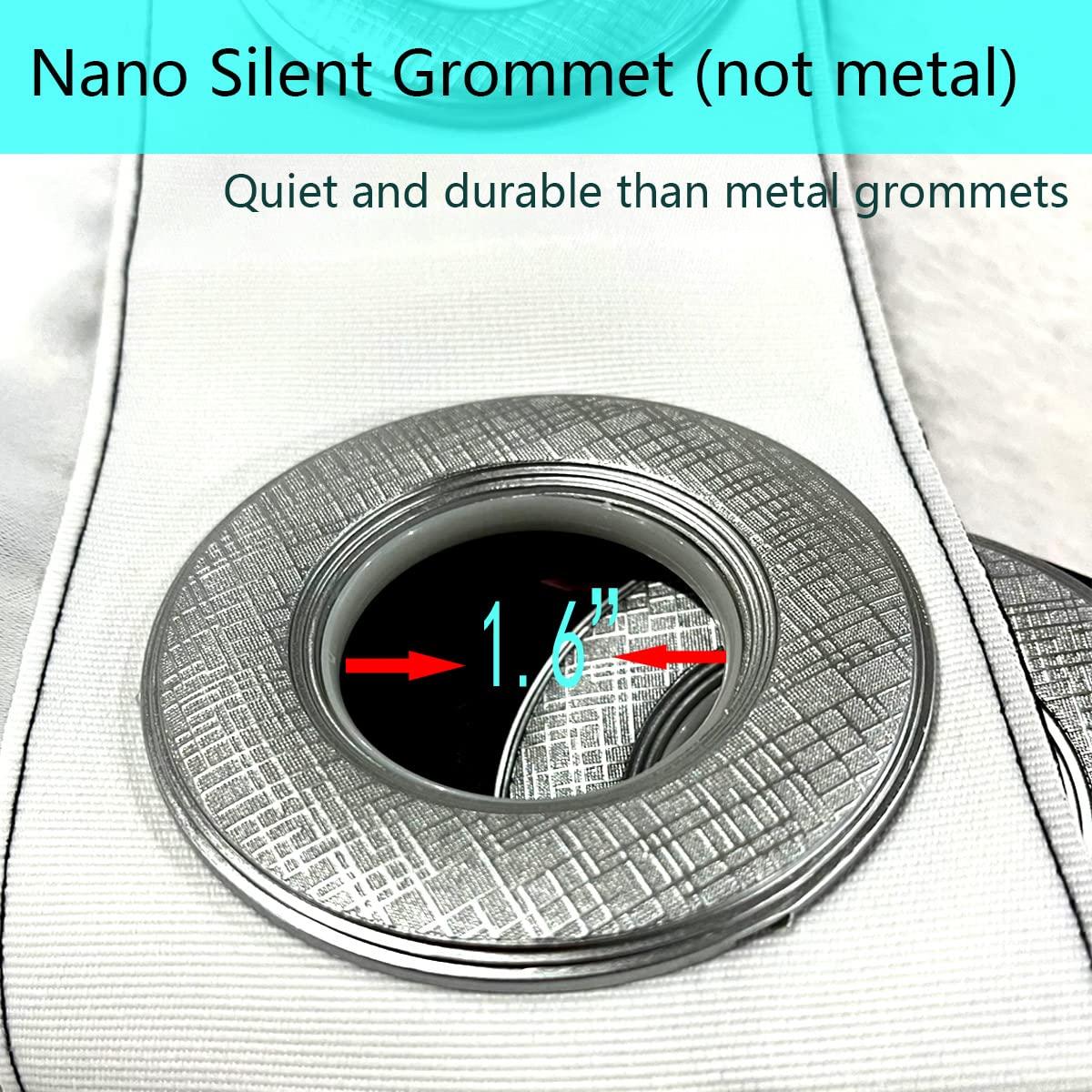 honying Camo Darkening Blackout Curtains Army Green Pale Green Cream Blackout Grommet Window Curtains for Bedroom W48 x L72