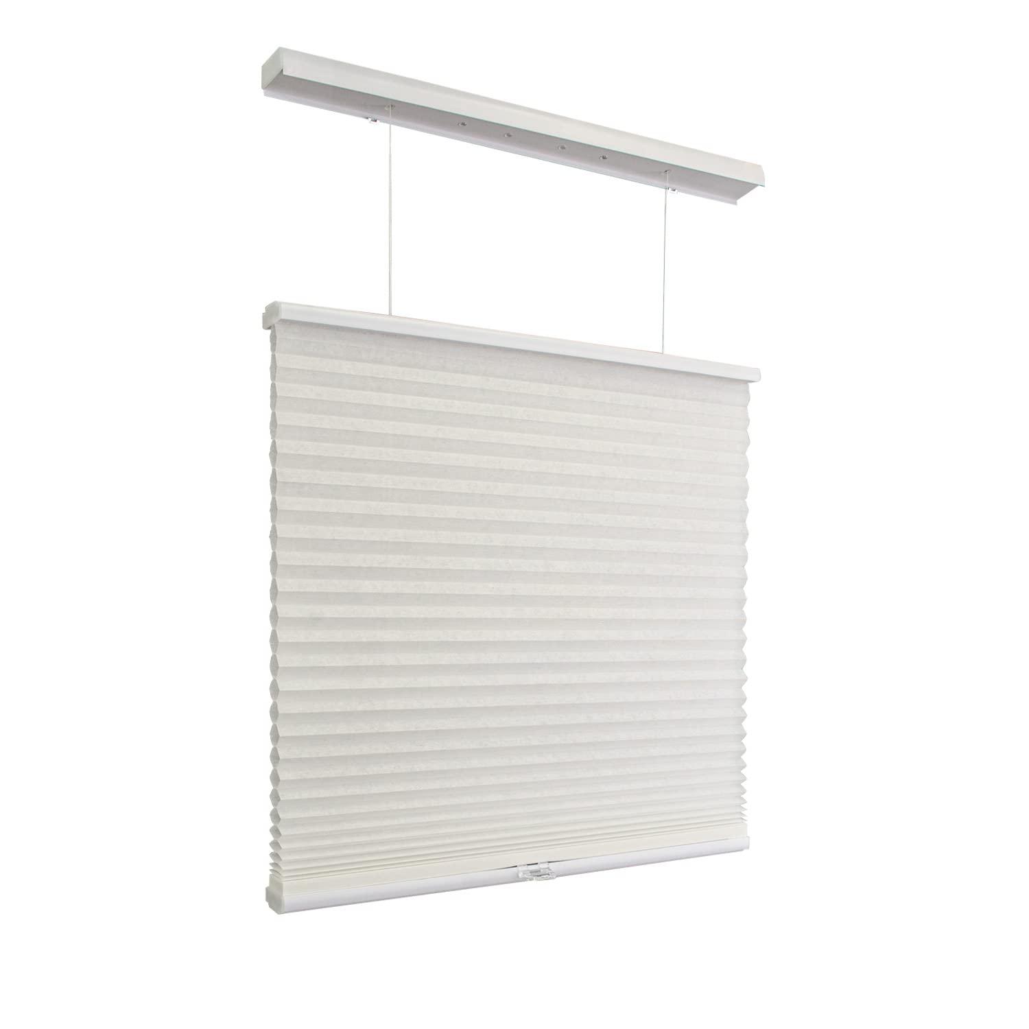 CHICOLOGY CHICOLOGY Cellular Shades, Top Down Bottom Up Shades, Custom Blinds for Windows, Window Shades for Home, Door Blinds, Window Coverings, Cellular Blinds, Pearl (Light Filtering), 33" W x 64" H