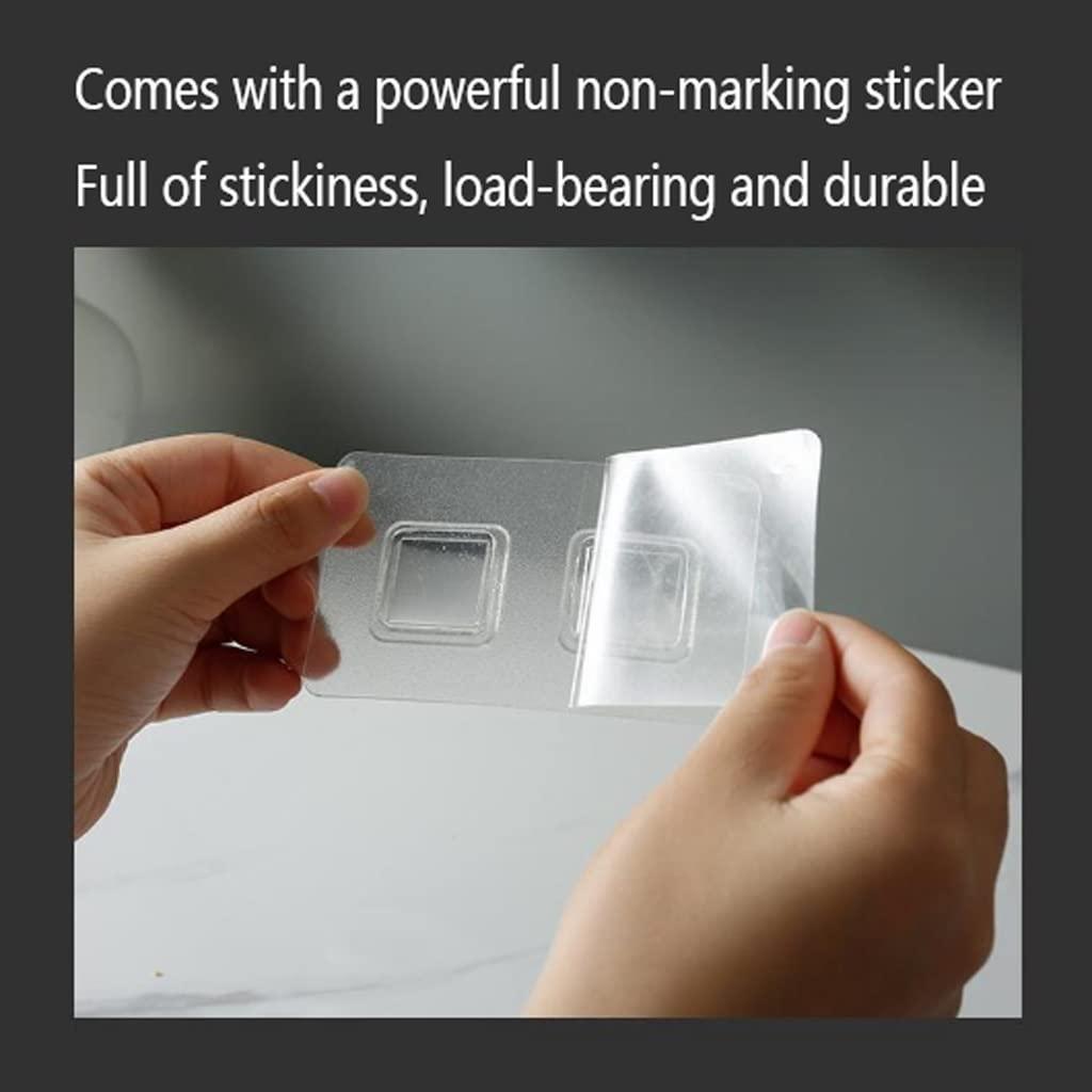 WDBB Storage Containers Dispenser/Wall Mounted Storage Tank Save Space Storage for Home&Kitchen Canisters Set (Color : White)