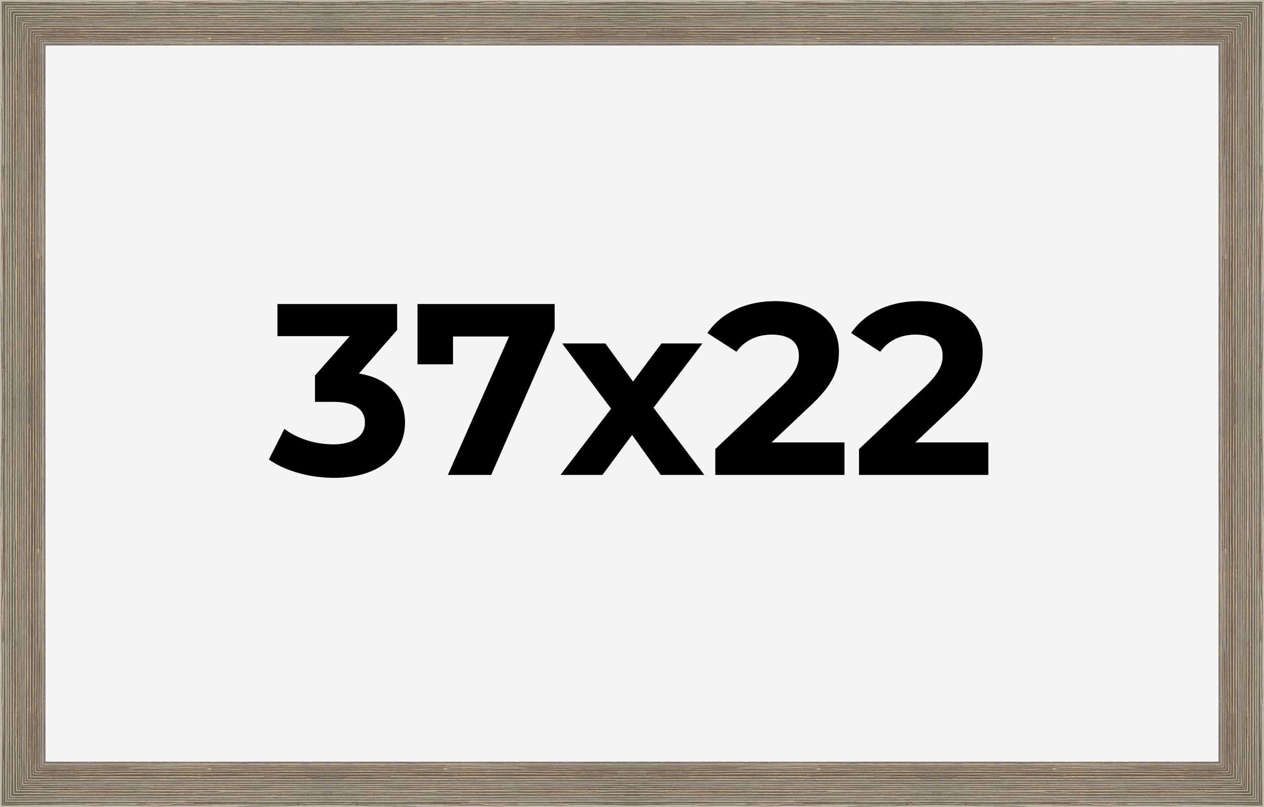 CustomPictureFrames.com 23x16 Frame Black Solid Wood Picture Frame Width 1.125 Inches | Interior Depth 0.5 Inches | Abaco Bohemian Photo Frame Complete with UV Acrylic, Foam Board Backing & Hanging Hardware