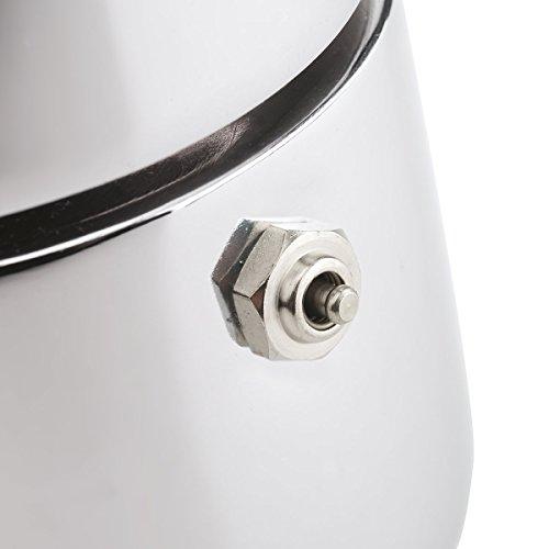 Bialetti Bialetti Venus Induction 4 Cup Espresso Coffee Maker, Stainless Steel, Pack of 1