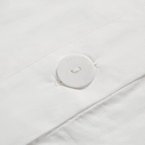 Harbor House Harbor House 100% Cotton Duvet Cover, Embroidered Coastal Seashells, Starfish Duvet Cover Set – Light Weight Bed Comforter Covers, Maya Bay White Blue King/Cal King (106"x90") 3 Piece